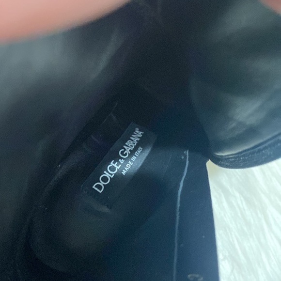 New Dolce & Gabbana Patent Leather ankle boots with fusible rhinestones size 36 - Picture 10 of 17